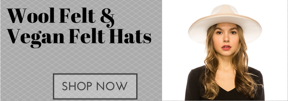 Wholesale Felt Flat Brim Hats - Wholesale Vegan Suede Wool Hats Wholesale Womens Hats Los Angeles Hat Wholesaler